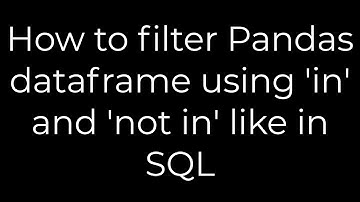 Python :How to filter Pandas dataframe using 