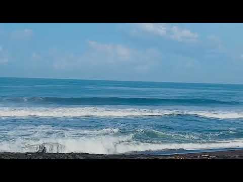 Ocean Stormy Night 🌑 Heavy Rain & Crashing Surf