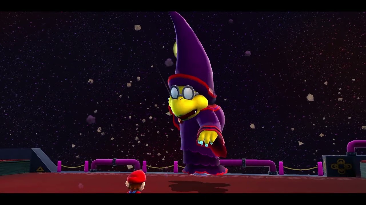 Super Mario Galaxy - Space Junk Galaxy: Kamella's Airship Attack #13