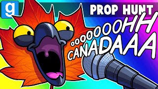 Gmod Prop Hunt Funny Moments  Canada Day VS Independence Day! (Garry's Mod)