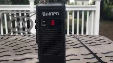 Uniden PRO401HH Handheld CB Radio and Cobra HA-TA Antenna