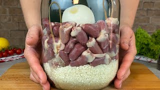 Recipe that has been driving people crazy for generations. Now in a jar with chicken hearts