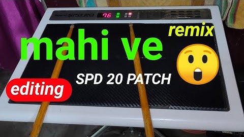 MAHI VE।।Roland SPD,20।PATCHES। BANKING। EDITING।Roland SPD,20 PRO।PATCHES।EDITING DEMO