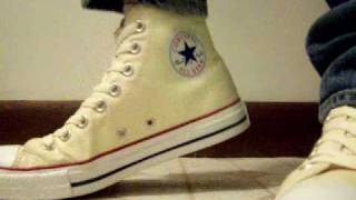 unbleached white converse