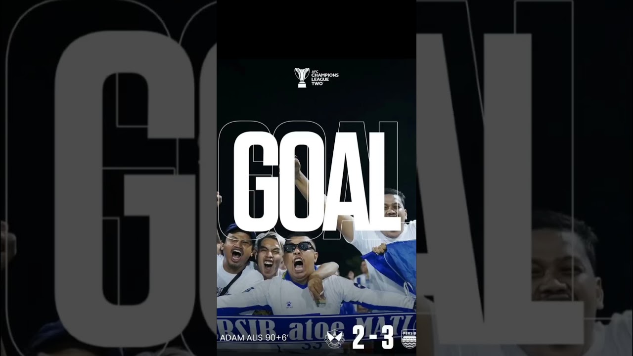 Persib vs Selangor Fc Remontada 🔥⚽ #persib #bobotoh #viking #shorts #afc