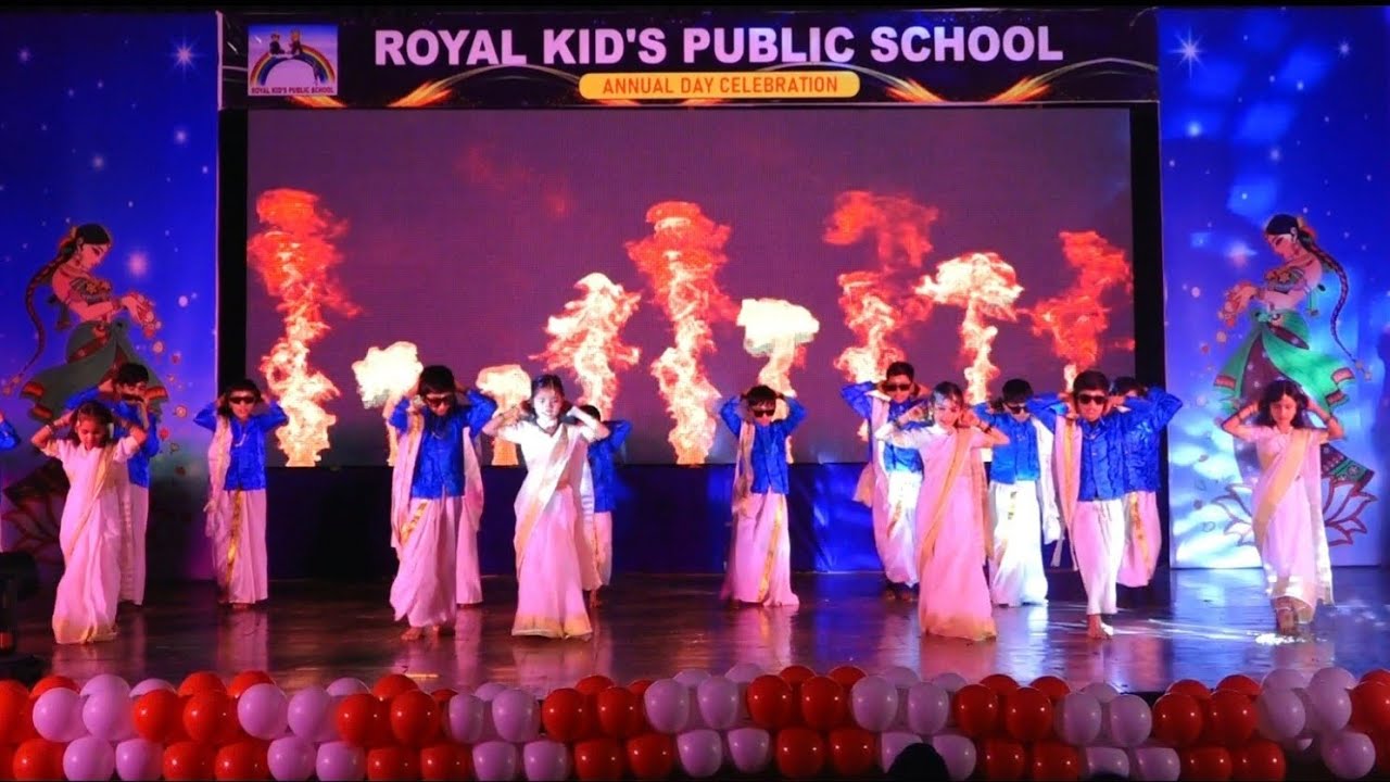 South Indian Theme Dance Performance | ( ROYAL KIDS PUBLIC SCHOOL ) ANNUAL FUNCTION 2025-2026
