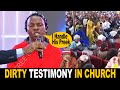 Nigerian Woman Give Dirty Testimony In Church How She Sleeps With Her Husband