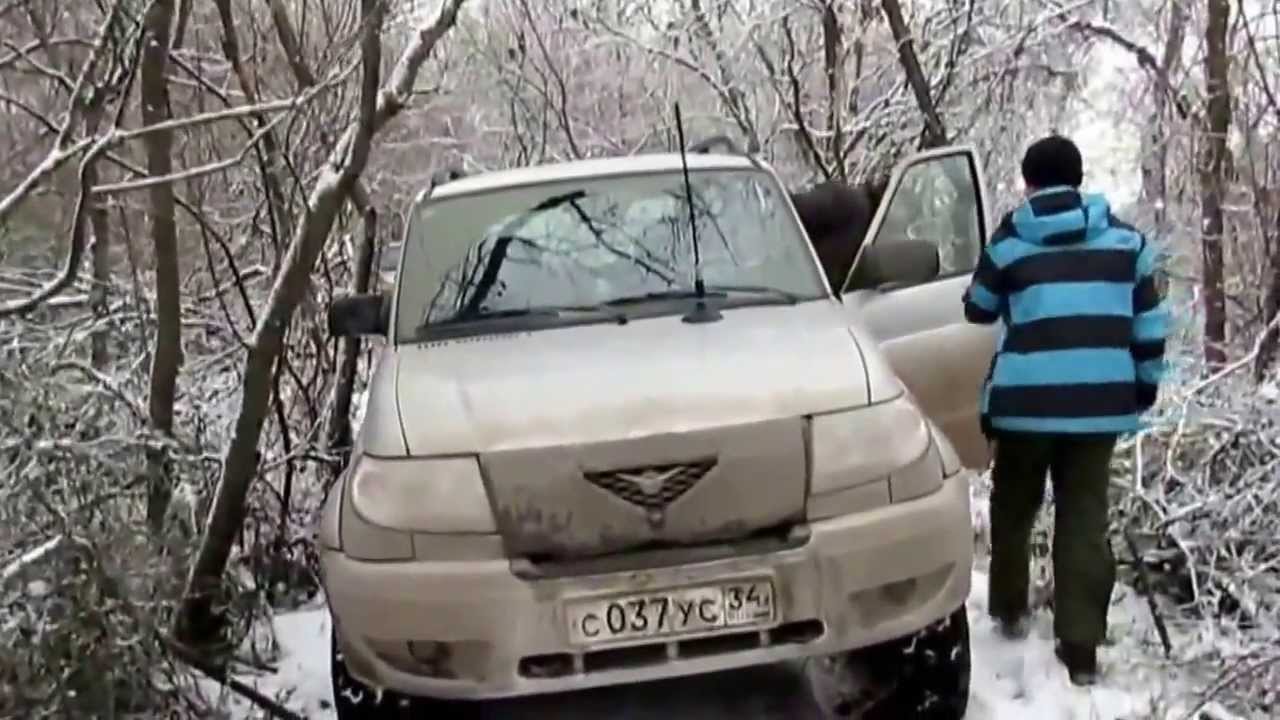 УАЗ ПАТРИОТ тест на снегу - YouTube