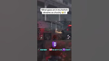 Just a average day for your average chucky main in dbd #shorts #dbd #dbdclips