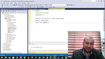 SQL Server Select Statement جملة الاستعلام من قواعد البيانات part 1