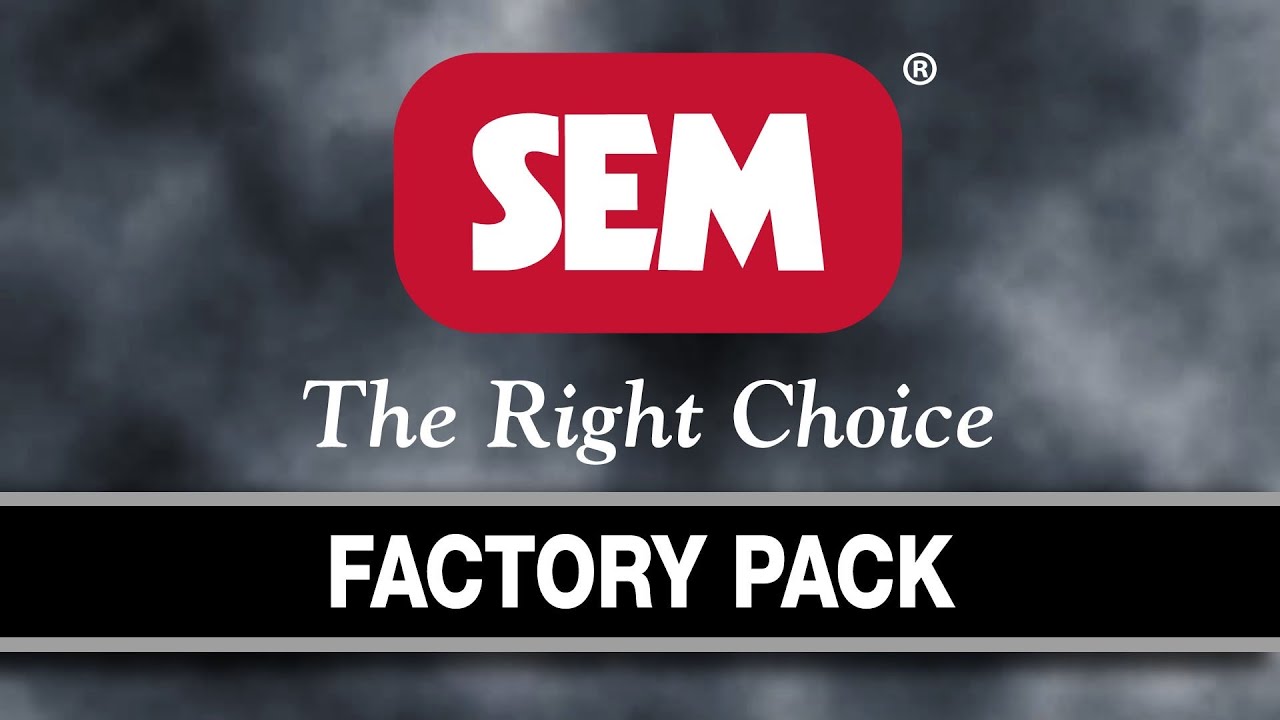 Sem Factory Pack Color Chart