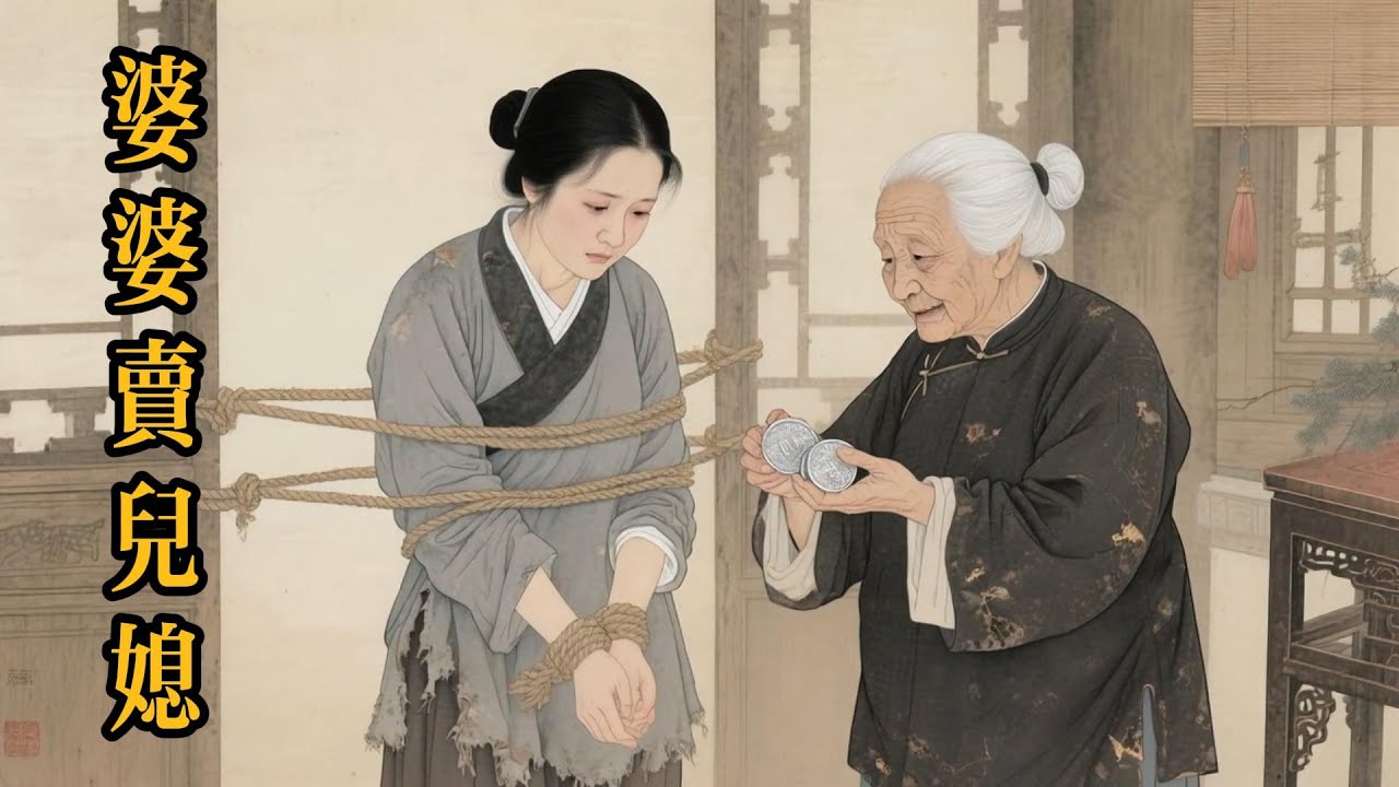 36歲寡婦被惡婆婆3塊銀元賣給40歲瘸腿屠夫！全村等看她笑話，誰知屠夫竟把她寵上天！#民間故事 #故事頻道 #故事分享 #婆媳 #因果報應 #感人故事 #說書  #婚姻 婆媳關係, 寡婦, 繼子