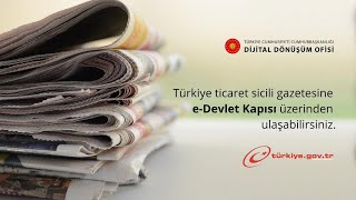 Ti̇caret Si̇ci̇l Gazetesi̇ Nedi̇r? E-Devlet Üzeri̇nden Nasil Gi̇ri̇ş Yapilir? 04.06.2021