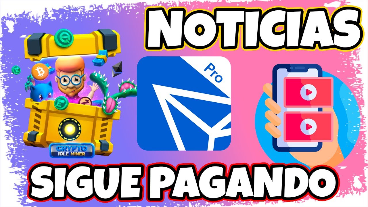 Noticias CryptoIdle Miner Comprobante PAGO - NUEVAS ACTUALIZACIONES | Gana Dinero Jugando en Android