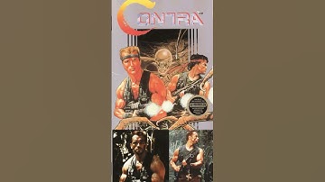 Contra NES Nintendo Artwork by Bob Wakelin Konami #konami #nintendo #nes #contra #predator #arnold