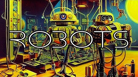 ROBOT LABORATORY 500 frames AI generated 2D Animation of Sci-Fi Robots | Stable Diffusion Animation