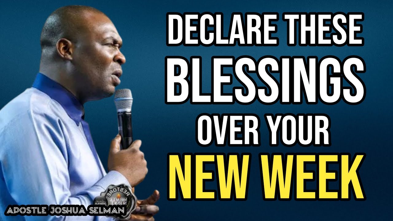 DECEMBER 2024 NEW WEEK POWERFUL PROPHETIC PRAYERS - APOSTLE JOSHUA ...