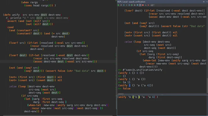 Prolog 1 - Unification Engine