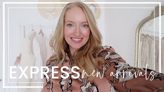 Winter to Spring Transitional Pieces | Express Try On Haul