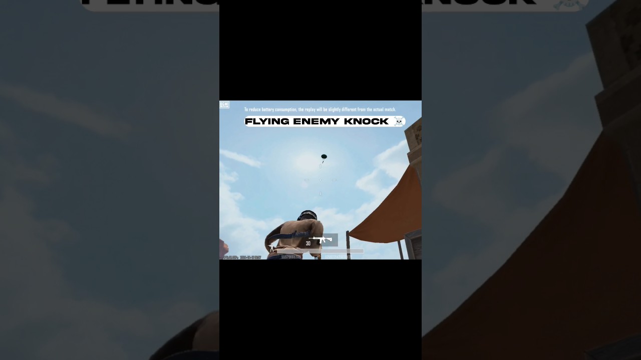 Flying knock Enemy shocked 😳 