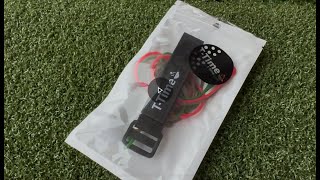 T-Time® Golf Tee Anchor Leash for Driving Range & Simulator Practice - unboxing
