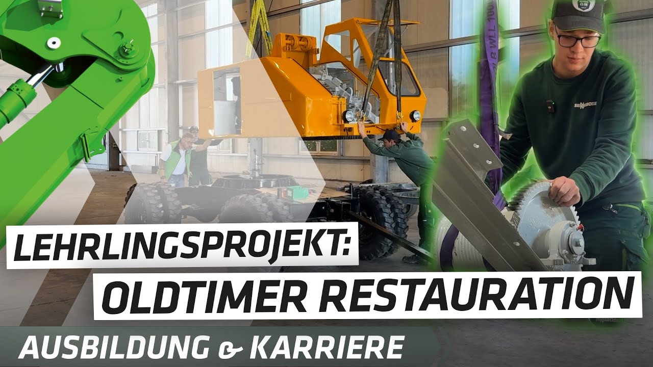 Vintage excavator restoration | Apprentice project