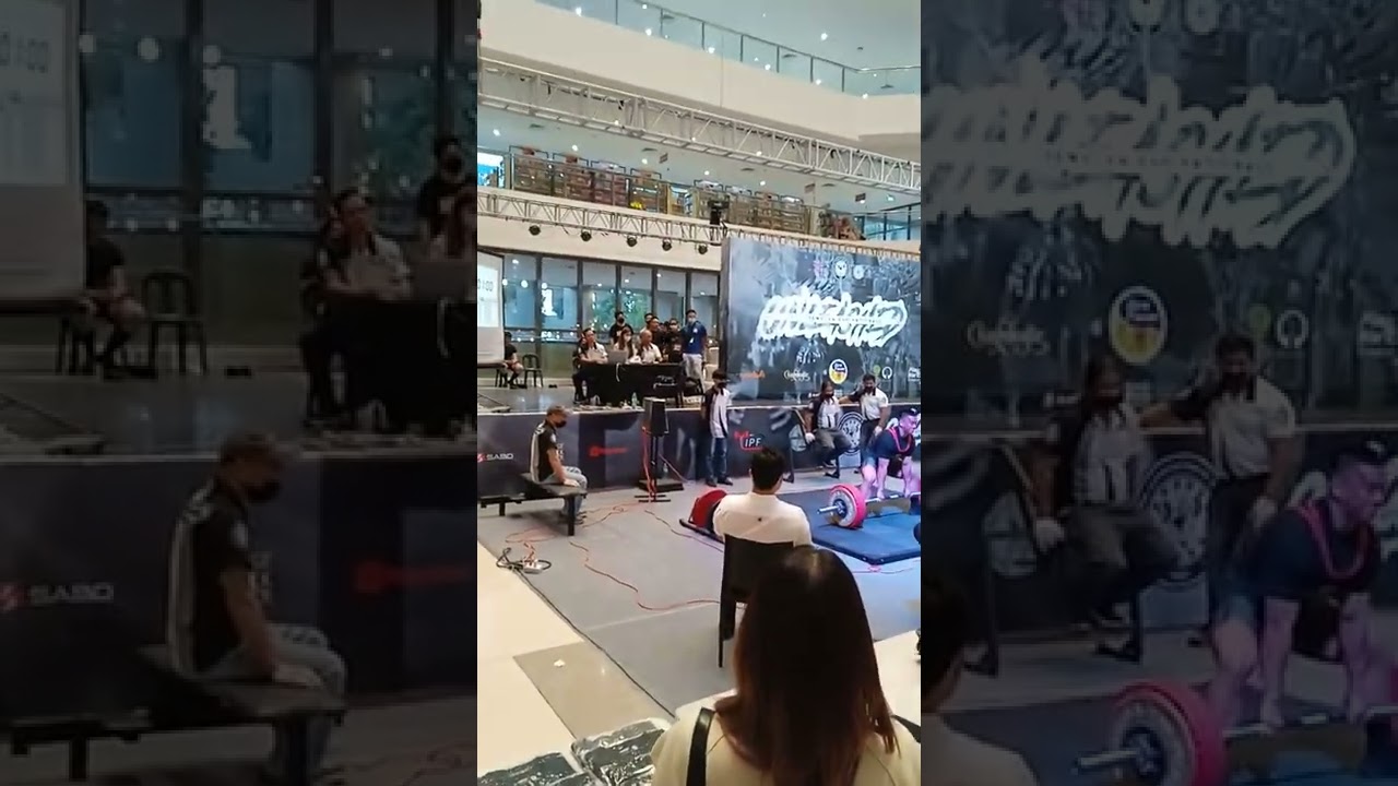 jason failed PR @260 kgs 2022 power lifting competition nationals