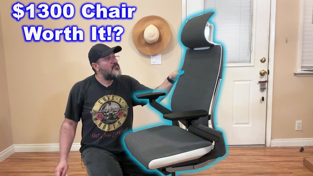 BEST Office Chair for Tall Person Steelcase Gesture Unboxing and