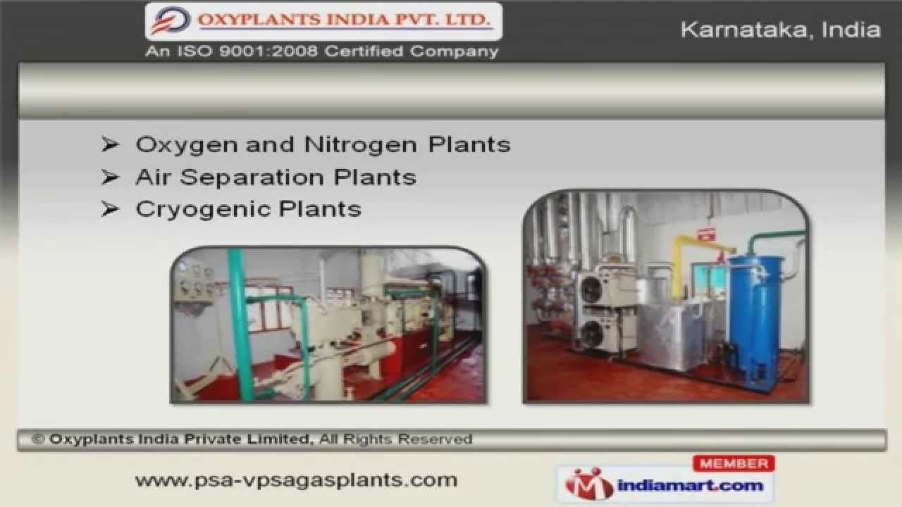 Cryogenic Oxygen Plants by Oxyplants India Private Limited, Bengaluru