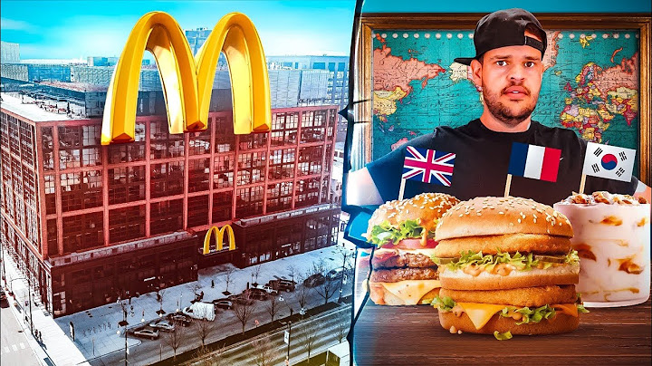 COMPREI TODO MENU DO MCDONALD'S GLOBAL ‹ EduKof ›