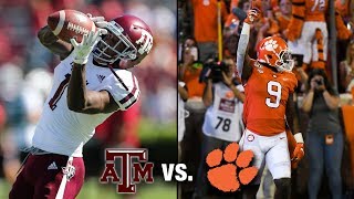 Texas a&m vs. clemson: the top-ranked tigers will face its biggest
test of young season, taking on no. 12 a&m. game feature two nat...
