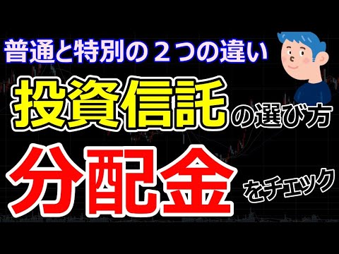 【投資信託の選び方】普通分配金と特別分配金の2つの違いをチェックしよう