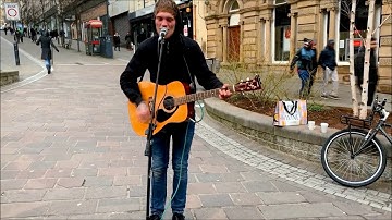BRADFORD BUSKER (Frankie Porter) Sings "Runaround Sue"