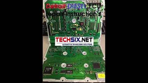 Detroit Diesel DDEC3 DDEC4 DDEC5 ECM ECU PCM professional repair instructions - REPAIR PROCEDURES