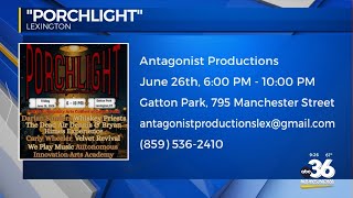 Get ready for a night of music in the park at "Porchlight"