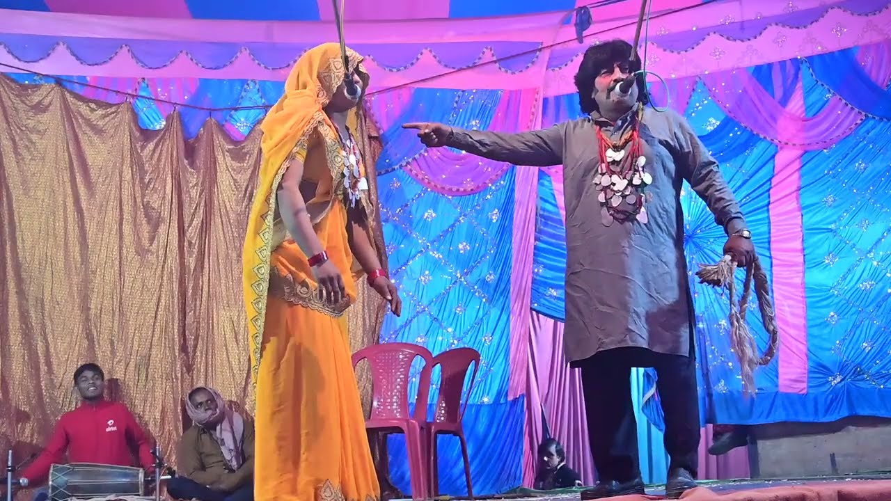 उदल को को बचाने के लिए गई फूला#कारीबॉस मैथिली नाच #comedy_nach_program #aalhaudal