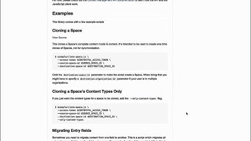 Contentful Tips - Migrate content