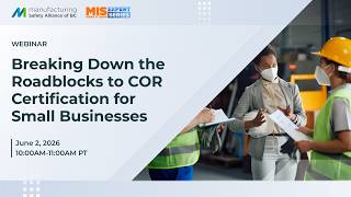 Webinar | Breaking Down the Roadblocks to COR Certification for Small Businesses