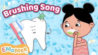 Brush Your Teeth Song 😁🪥 | Nursery Rhyme for Kids | Kids Songs | EMoMee