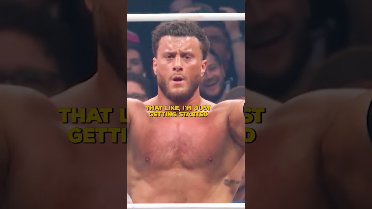 MJF Says He's Just Getting Started In Wrestling!