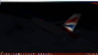 FSX:SE A319 BAW746 Landing at Stavanger, Norway (ENZV)