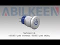 Description of button parts ABK