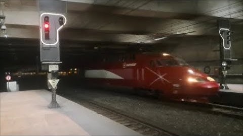 Een PBA van Eurostar rijd Antwerpen-Centraal binnen