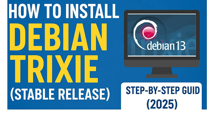How to Install Debian Trixie (Stable Release) on PC | Step-by-Step Guide (2025)
