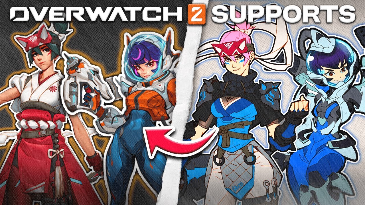 The Design History Of Overwatch's Supports