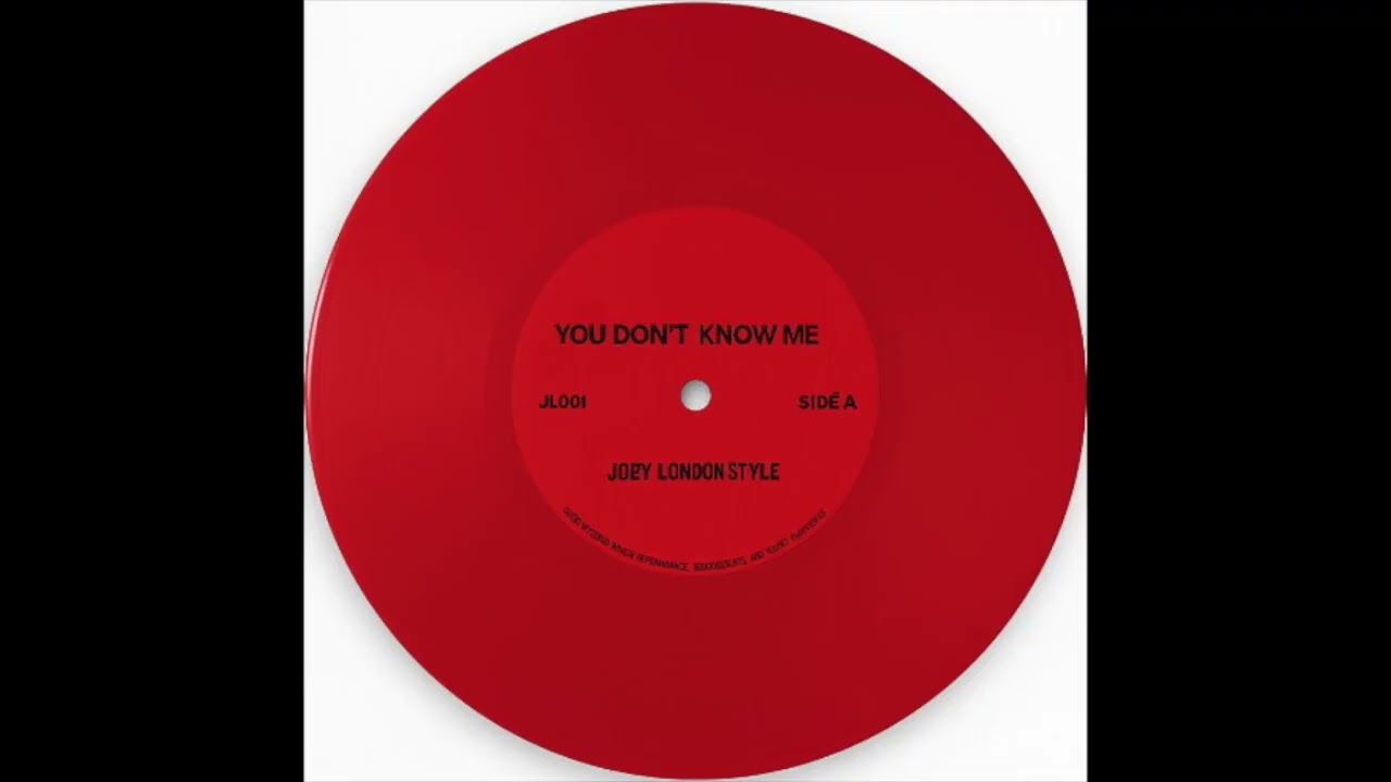 Joey London Style - You Don't Know Me (Edit)