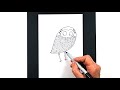 How to Draw an Owl Doodle for Beginners