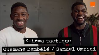 OUSMANE DEMBÉLÉ / SAMUEL UMTITI ⭐️⭐️ | Schéma Tactique 📃🖍  |  By le 12ème Homme | Orange #TeamOrange