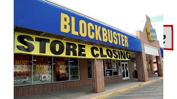 What happened to Blockbuster video, Blockbusters Decline