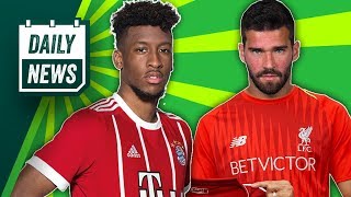 TRANSFER NEWS: Kingsley Coman to Arsenal & Liverpool Transfer Update ►  Daily Football News screenshot 1